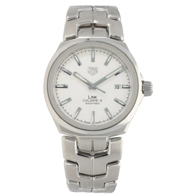 TAG Heuer Link WBC2111 41mm Stainless Steel Watch from H&T, photo 1 of 1