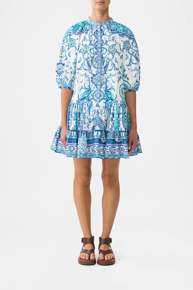 Camilla eBoutique PUFF SLEEVE SHIRT DRESS ISNIK LULLABY, image 1 of 1 from CAMILLA