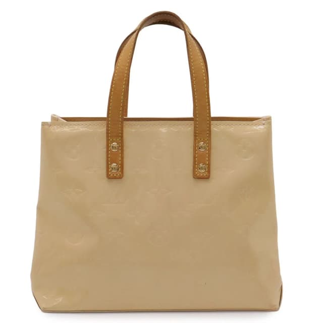 Louis Vuitton Monogram Vernis Reade PM Tote Bag Mini Leather Patent Marshmallow in Patent leather from The Reluxe, photo 1 of 1