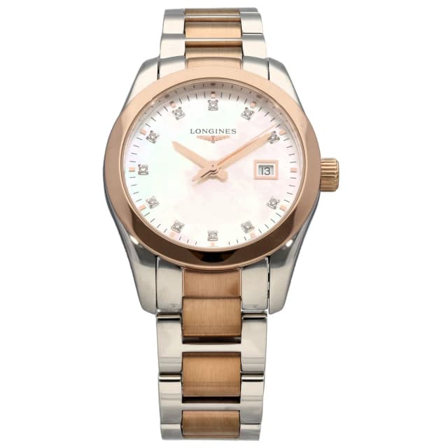 Longines Conquest Classic L2.286.3 29.5mm Bi-Colour Watch from H&T, photo 1 of 1