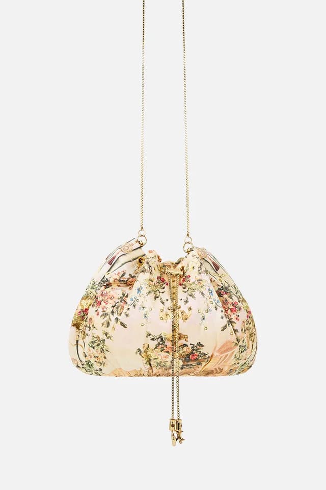 Camilla eBoutique DRAWSTRING POUCH BAG WITH CHAIN STRAP TWILIGHT IN ISTANBUL, image 1 of 1 from CAMILLA