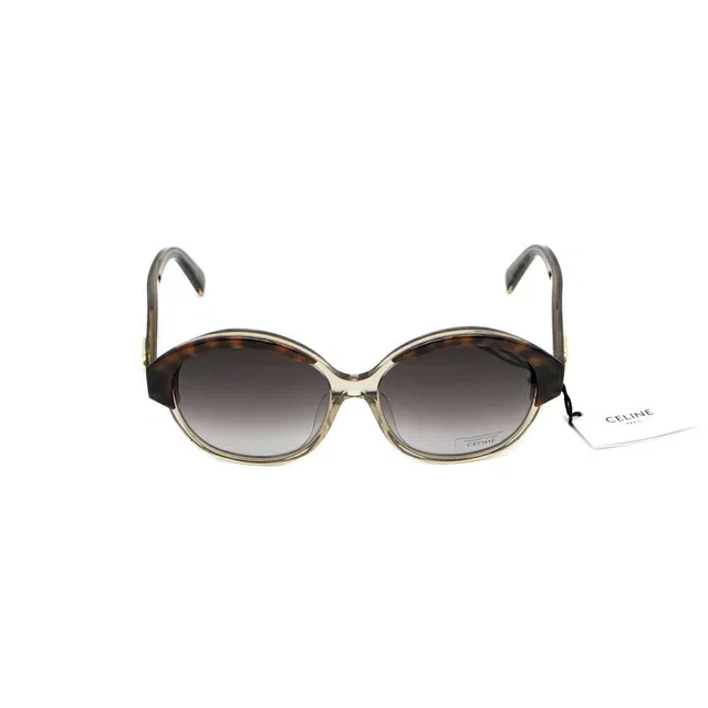 Celine Sunglasses Clear Brown Gold Eyewear in Brown from The Reluxe, photo 1 of 1