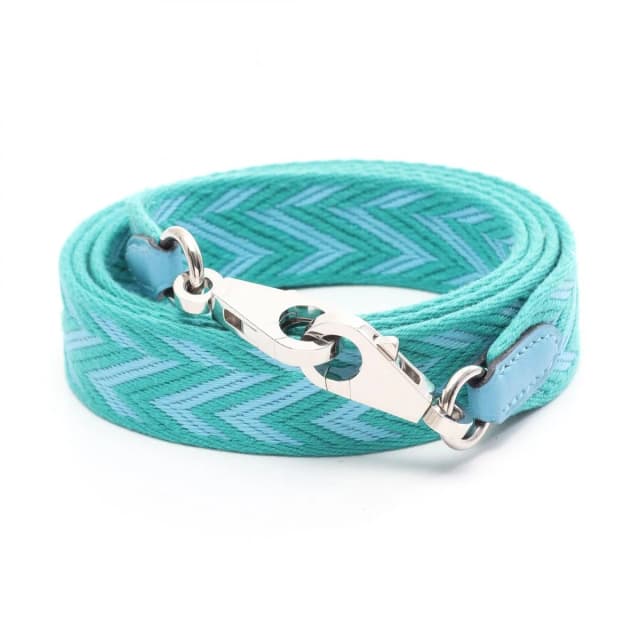 Hermès Shoulder Strap Bandouliere Sangles Zigzag Vert Veron Blue Nole in Blue Swift leather from The Reluxe, photo 1 of 1