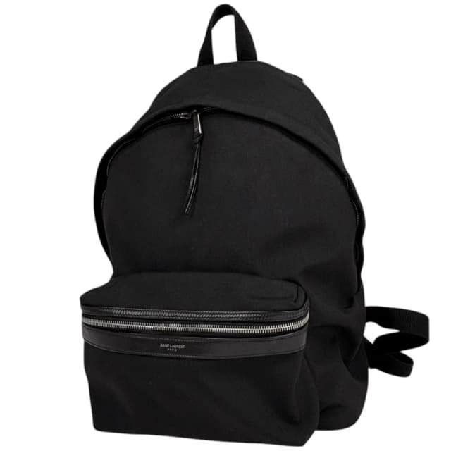 Saint Laurent Backpack Canvas Black in Black Canvas from The Reluxe, photo 1 of 1
