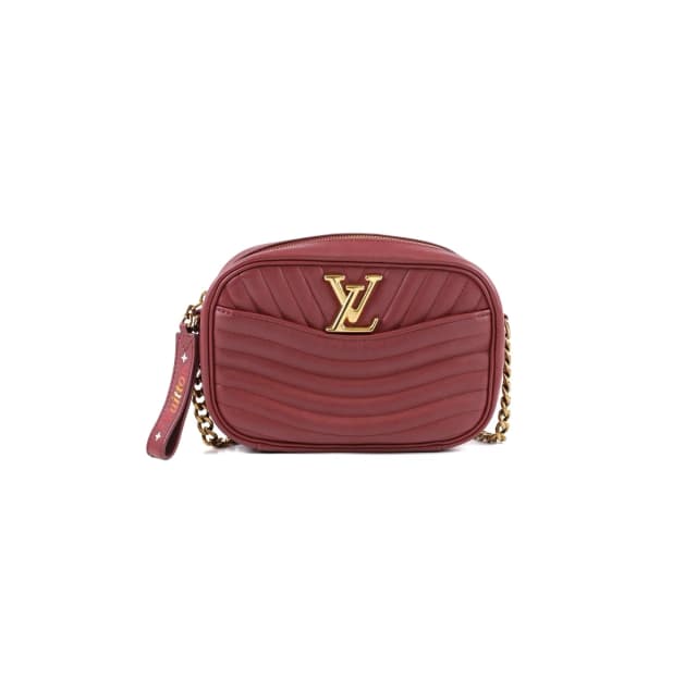 Louis Vuitton New Wave Burgundy Crossbody in Burgundy Leather from The Purse Affair, photo 1 of 1