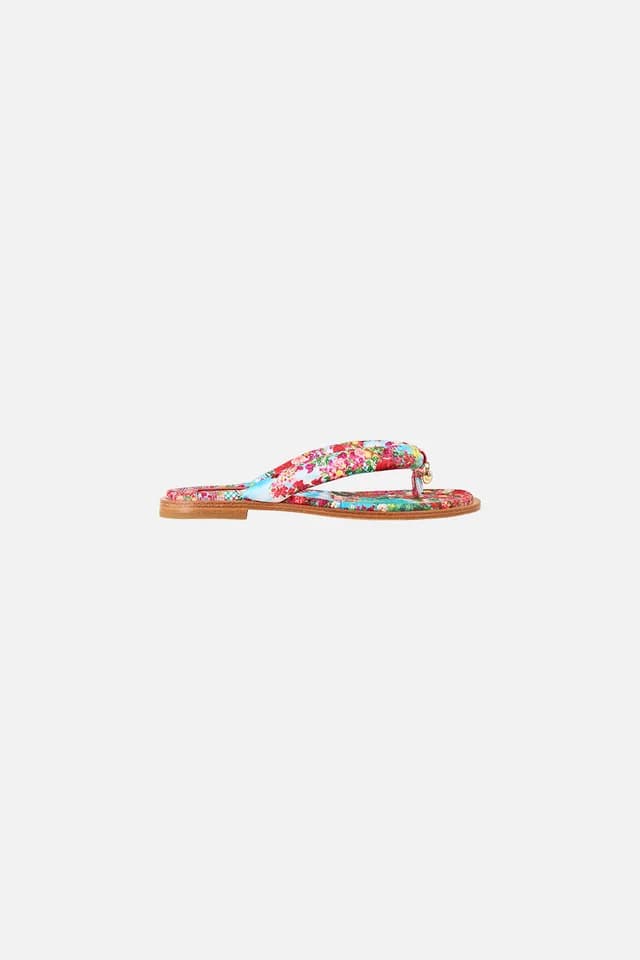 Camilla eBoutique LINA PADDED THONGS MEET ME IN MALLORCA, image 1 of 1 from CAMILLA