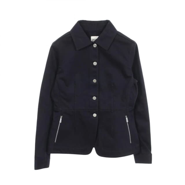 Hermès Denim Jacket Sellier Buttons Navy Cotton in Navy Denim from The Reluxe, photo 1 of 1