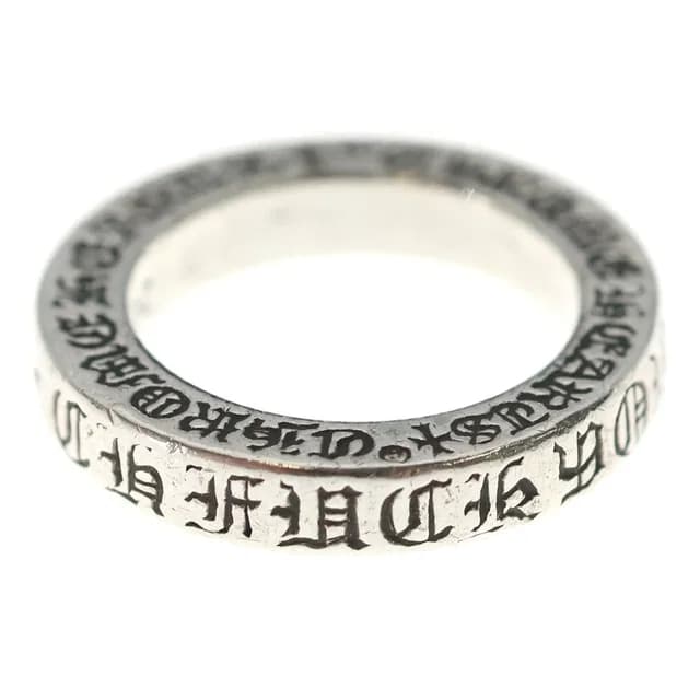 Chrome Hearts mm Spacer Fuckyou Ring Silver in Silver from The Reluxe, photo 1 of 1