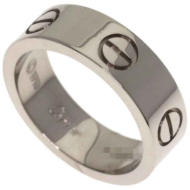 Cartier Love Ring 50 18K White Gold in White from The Reluxe, photo 1 of 1