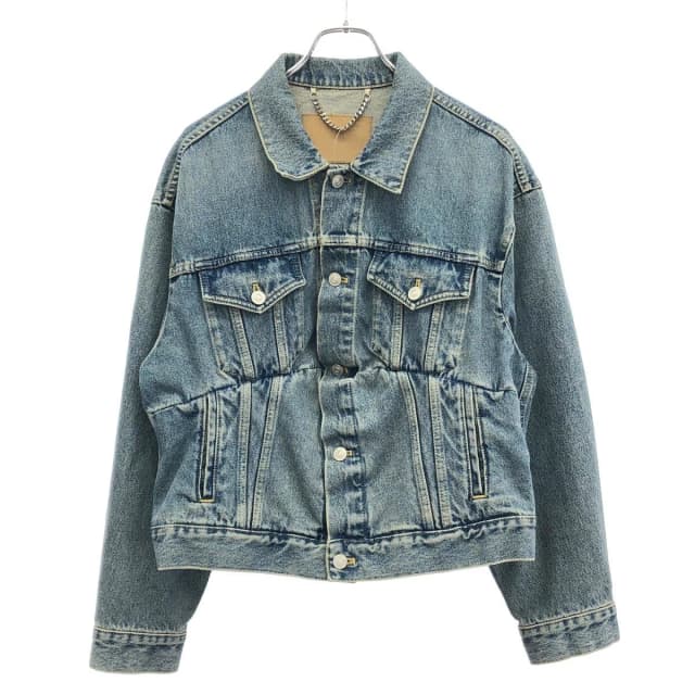 Balenciaga Swing Denim Jacket Indigo Blue 36 in Blue Denim from The Reluxe, photo 1 of 1