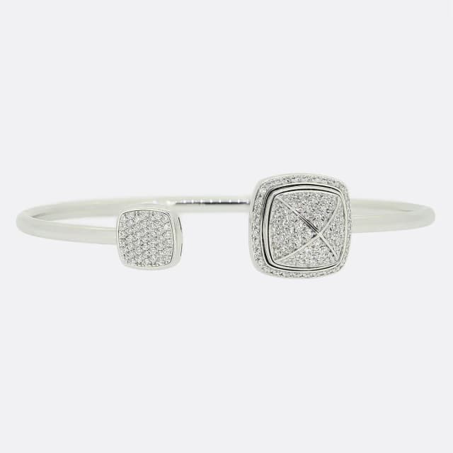 FRED Diamond and Chalcedony Interchangeable Bangle from The Vintage Jeweller, photo 1 of 1
