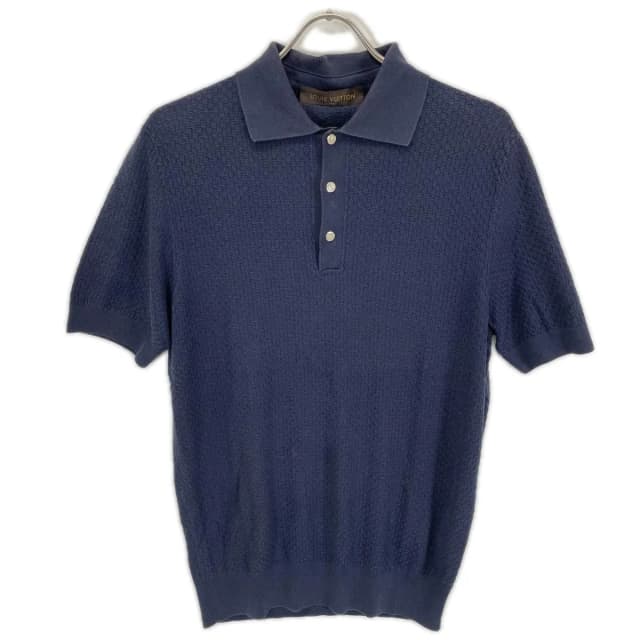 Louis Vuitton 7 Cotton Silk Knit Shirt Sweater in Silk from The Reluxe, photo 1 of 1