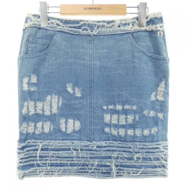 Chanel 08A Skirt Blue in Blue from The Reluxe, photo 1 of 1