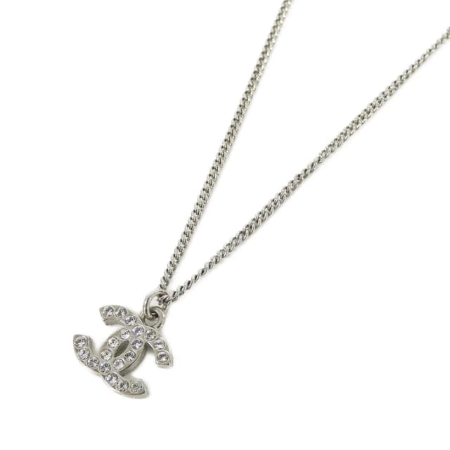 Chanel Necklace Silver in Silver from The Reluxe, photo 1 of 1