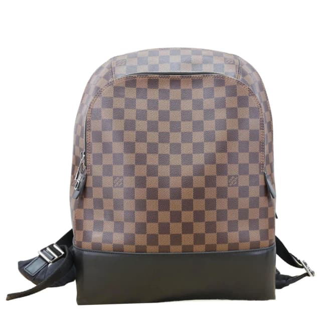 Louis Vuitton Jake Damier Ebene Backpack Bag Brown in Brown Canvas from Dallas Designer Handbags, photo 1 of 1