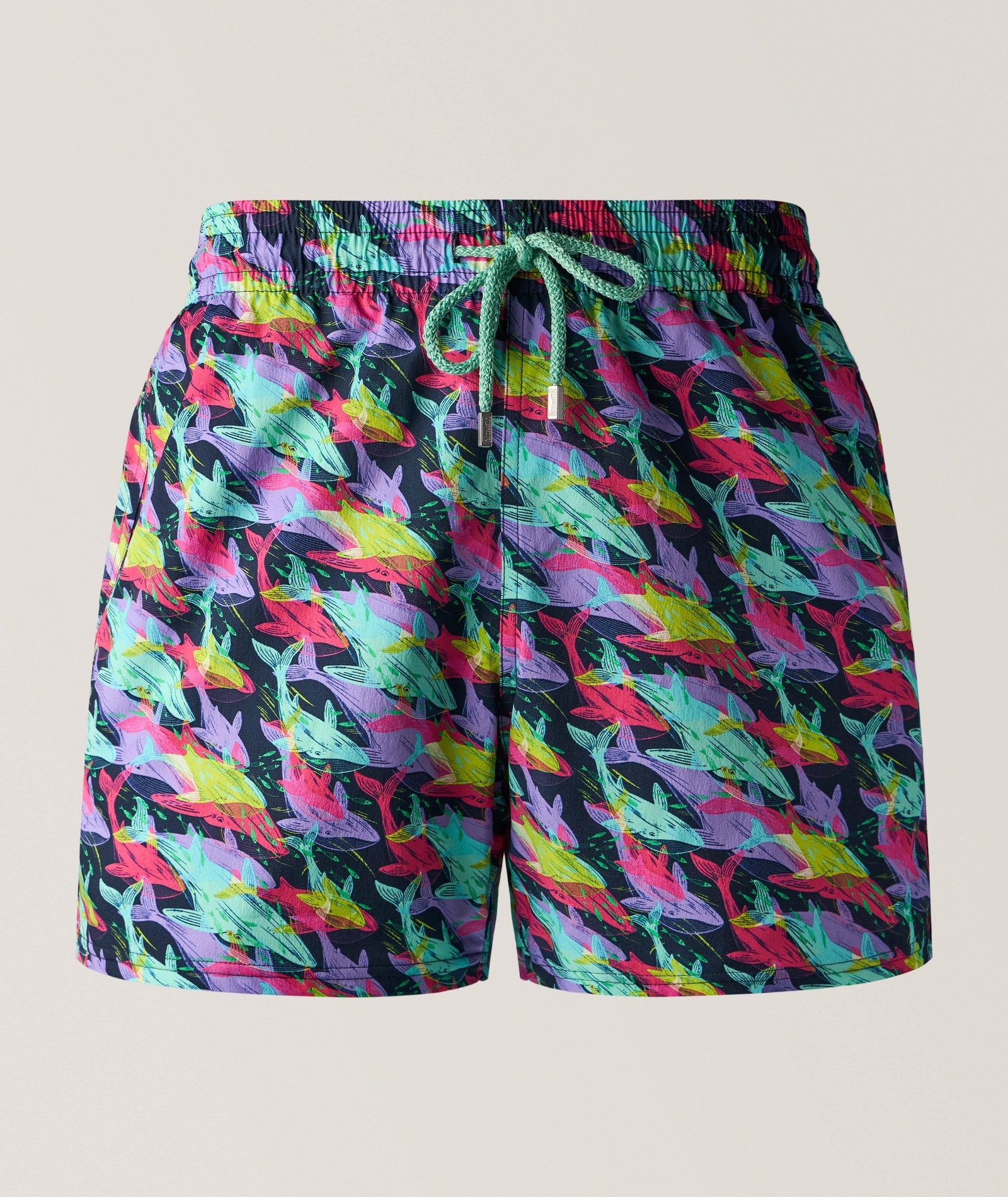Multicolour Whale Swim Shorts in Blue, image 1 of 1 from Harry Rosen