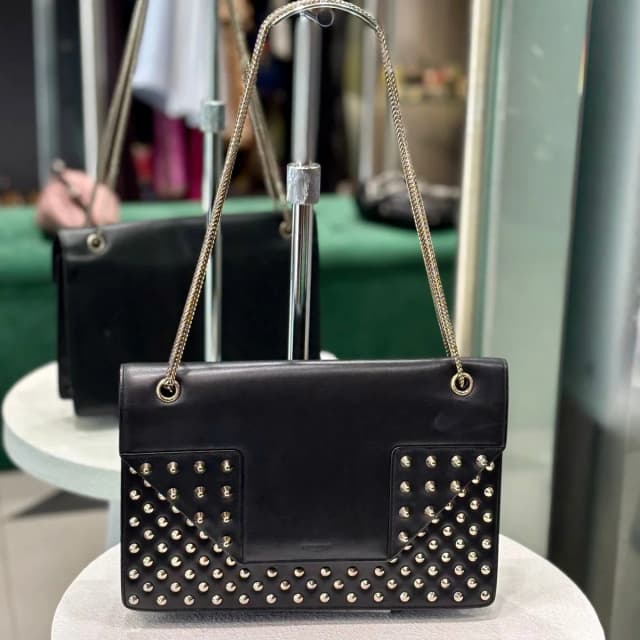 Saint Laurent Studded Betty bag in Black Leather from Revivre Luxury Consignment, photo 1 of 1