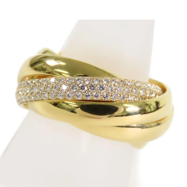Tiffany & Co. Paloma Melody Band Ring Yellow Gold 18K Diamond in Yellow from The Reluxe, photo 1 of 1