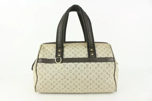 Louis Vuitton Olive Monogram Mini Lin Josephine GM Boston Speedy Bagg in Green Canvas from Bagriculture, photo 1 of 1