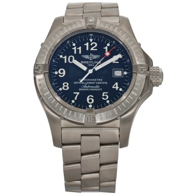 Breitling Avenger Seawolf E17370 44mm Titanium Watch from H&T, photo 1 of 1