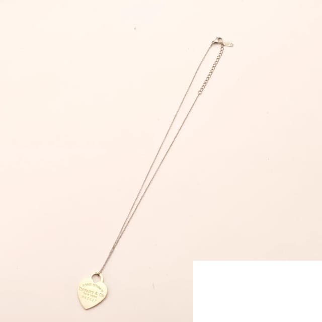 Return to Tiffany Heart Necklace Silver in Silver from The Reluxe, photo 1 of 1