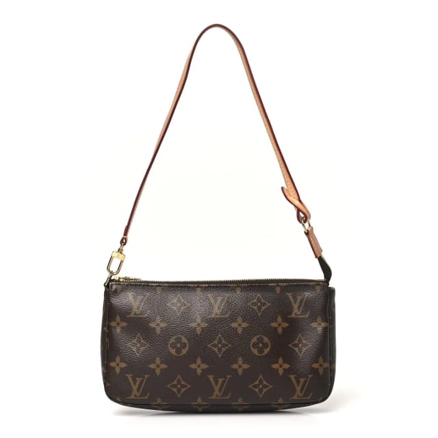 Louis Vuitton Pochette Accessoires Monogram Coated Canvas Bag - Brown in Brown Coated canvas from H&T, photo 1 of 1