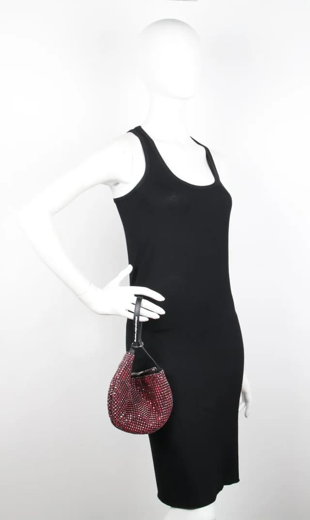 Alexander Wang Rhinestone Fortune Cookie, Red, image 1 of 1 from Cultstatus