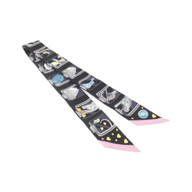 Hermès Story Twilly Scarf in Silk from The Reluxe, photo 1 of 1