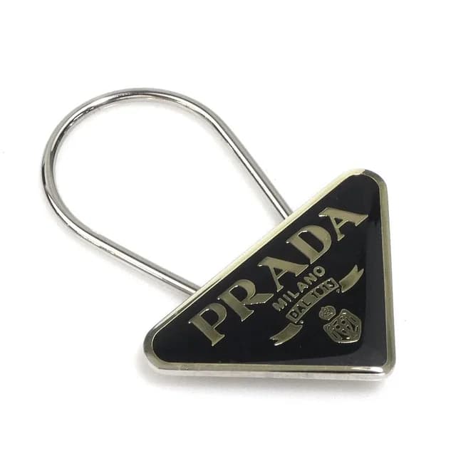 Prada Key Ring Black in Black from The Reluxe, photo 1 of 1