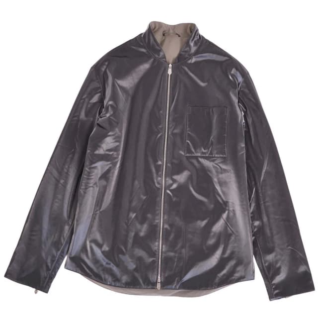 Hermès Jacket Stand Collar Zip Up in Nylon from The Reluxe, photo 1 of 1