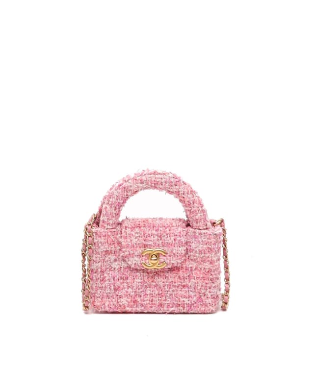 Chanel Kelly Tweed Nano Bag in Tweed from A Retro Tale, photo 1 of 1