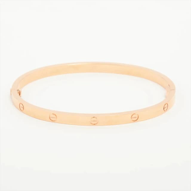 Cartier Love SM Size 16 Pink Gold Bracelet in Pink from The Purse Affair, photo 1 of 1