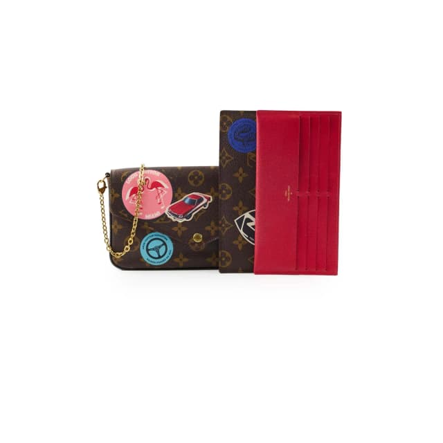 Louis Vuitton Pochette Felicie Monogram World Tour in Canvas from The Purse Affair, photo 1 of 1