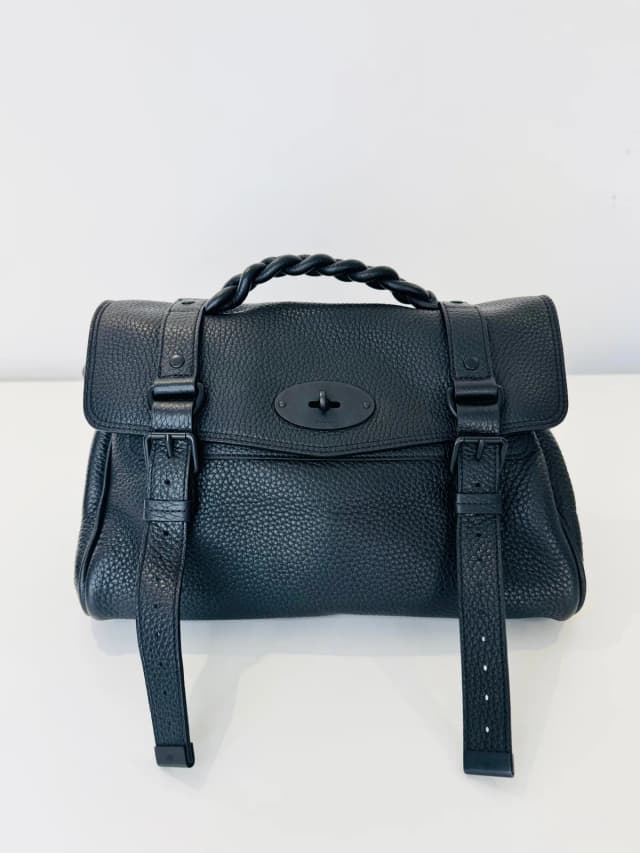 Mulberry Grained Leather Alexa Bag in Caviar leather from Edit Second Hand, photo 1 of 1
