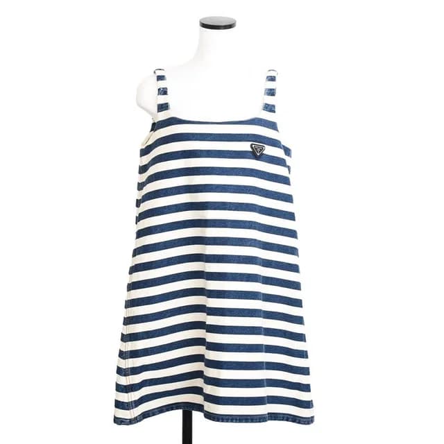Prada Dress Blue in Blue Denim from The Reluxe, photo 1 of 1