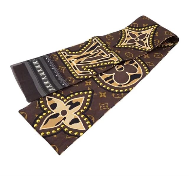 Louis Vuitton Bandeau BB Jude Scarf in Silk from The Reluxe, photo 1 of 1