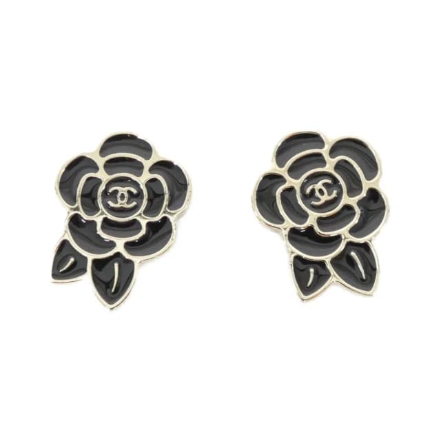 Chanel Vintage Earrings Gold in Gold from The Reluxe, photo 1 of 1