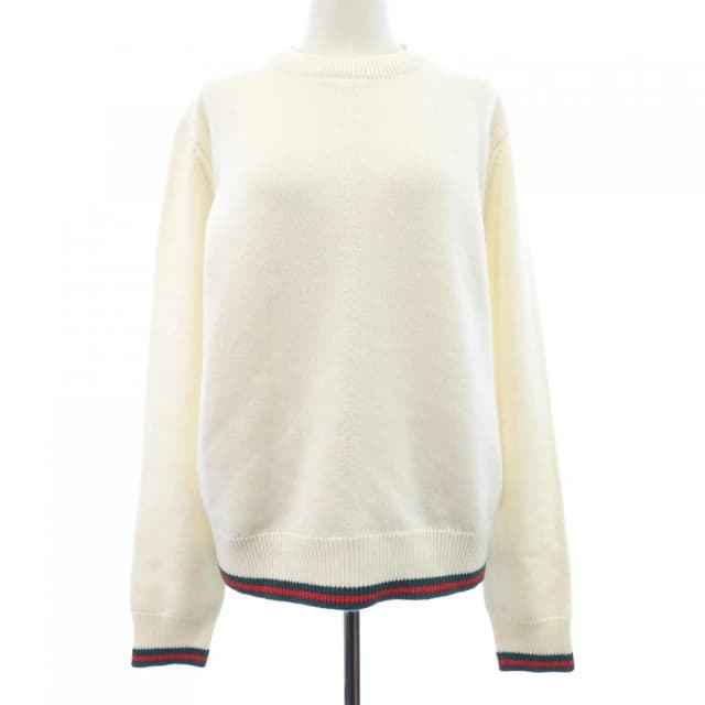 Gucci Knit Sweater White in White Cashmere from The Reluxe, photo 1 of 1