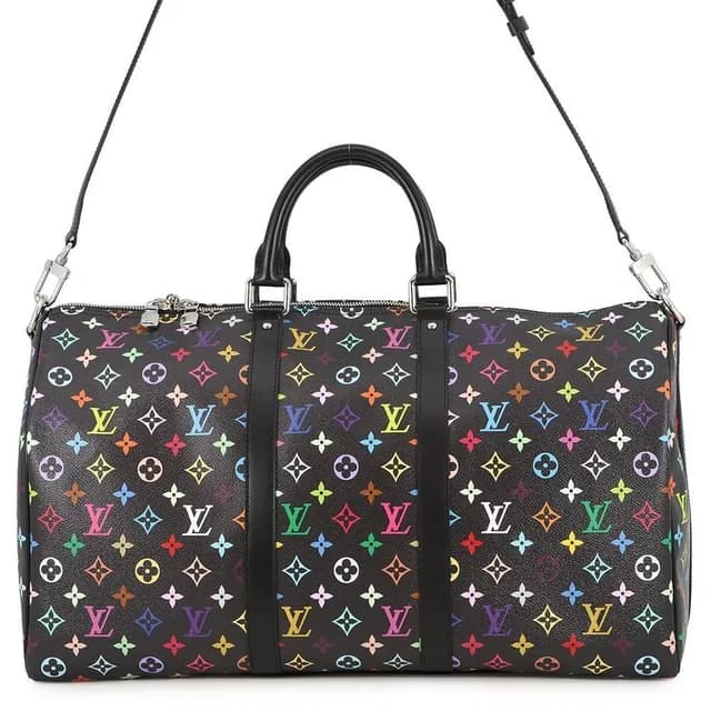 Boston Bag Monogram Multicolor LV TM Keepall Bandouliere 50 in Multicolor from The Reluxe, photo 1 of 1