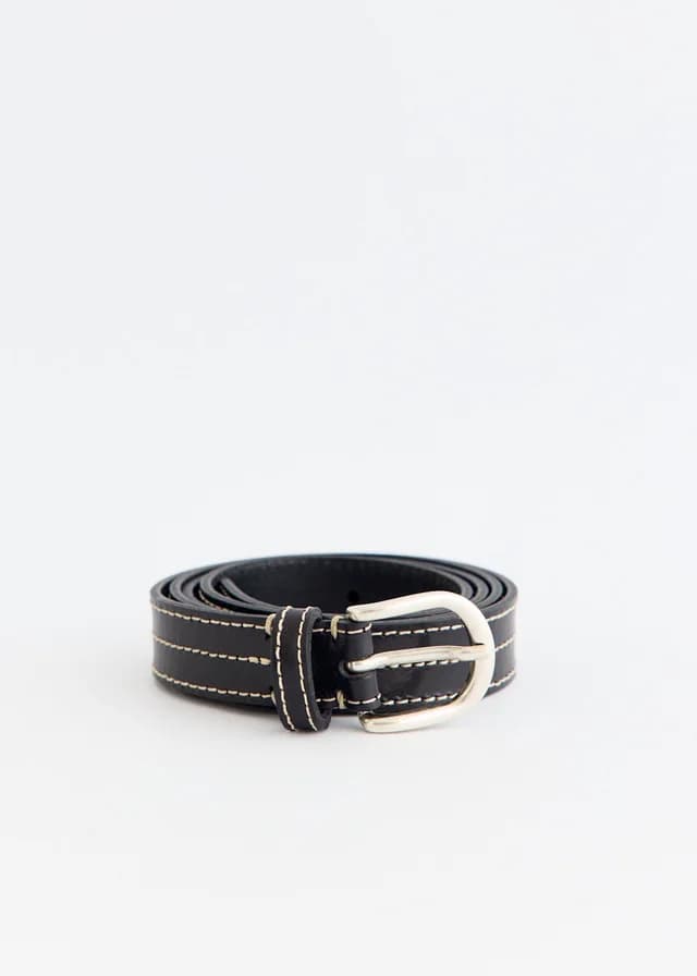 mfpen Cipher Belt in Black Polido, image 1 of 1 from Incu