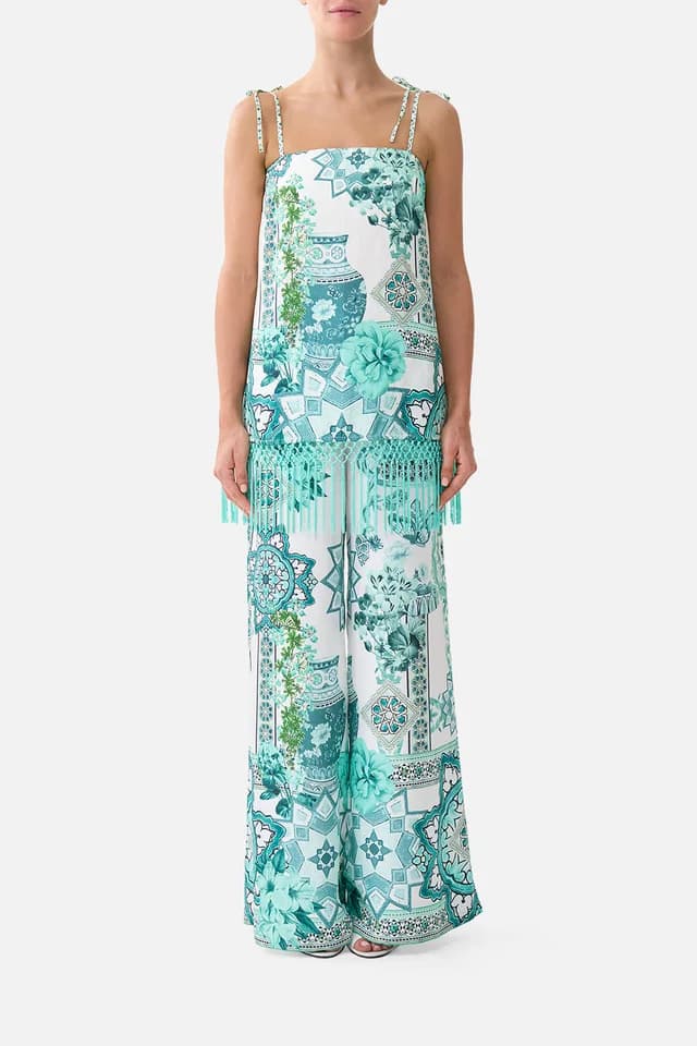 Camilla eBoutique STRAIGHT SCARF TOP BALEARIC BEBÉ, image 1 of 1 from CAMILLA