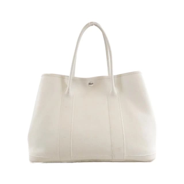 Hermès Garden Party 36 Tote Bag White Silver in White from The Reluxe, photo 1 of 1