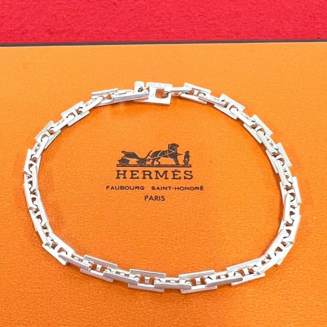 Hermès Vintage Herakles MM Bracelet 925 Sterling Silver in Silver from The Reluxe, photo 1 of 1