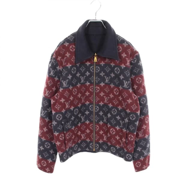 Louis Vuitton Jacket Monogram Double Face Reversible Workwear Wld Wool Cashmere in Cashmere from The Reluxe, photo 1 of 1
