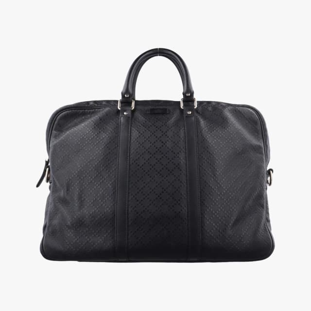 Gucci Diamante Black Leather in Black Leather from The Reluxe, photo 1 of 1