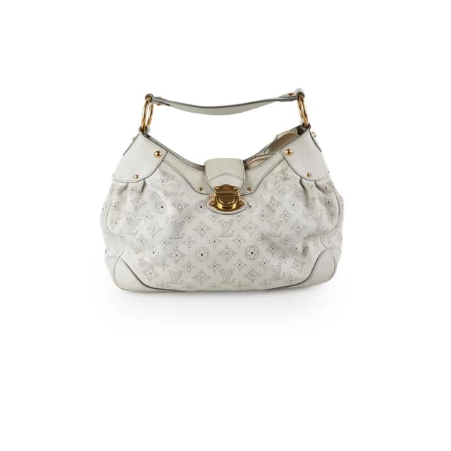 Louis Vuitton Mahina Bag White in White Leather from The Purse Affair, photo 1 of 1