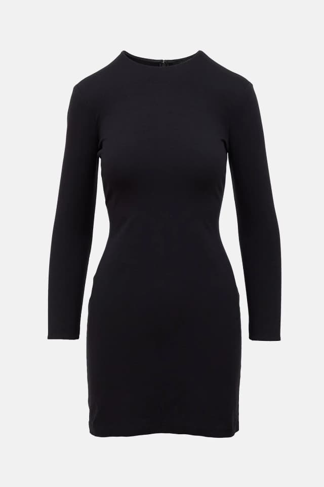 The Row Jersey Long Sleeve Mini Dress from VSP Consignment, photo 1 of 1