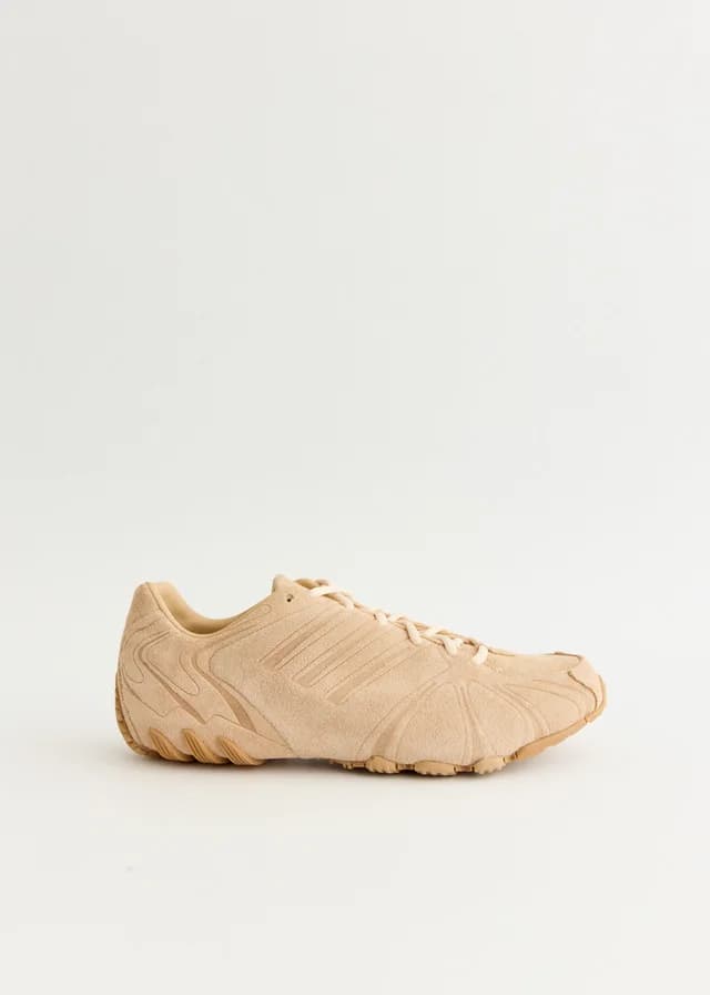 Adidas Women's Ghost Sprint 'Magic Beige' Sneakers in MAGBEI/WONWHI/GUM4, image 1 of 1 from Incu