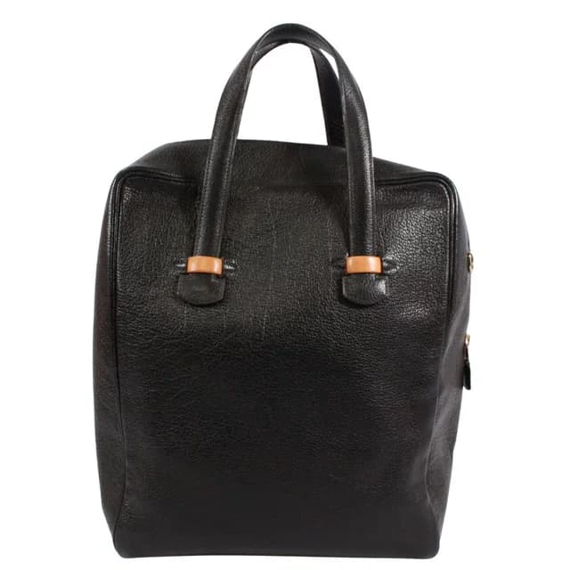 Hermès Gallop Buffalo Black Tote Bag Gold in Black from The Reluxe, photo 1 of 1