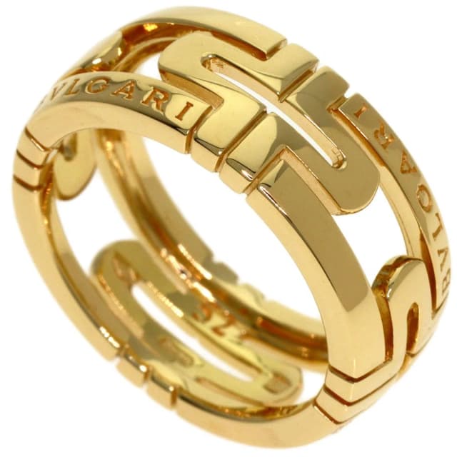 Bvlgari Parentesi Openwork 52 Ring 18k Yellow Gold in Yellow from The Reluxe, photo 1 of 1